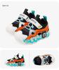 Babu Dou 2025 Autumn Collection: Breathable Mesh Toddler Walker Shoes with Soft Sole, Non-slip, and Light-up Features for Boys and Girls