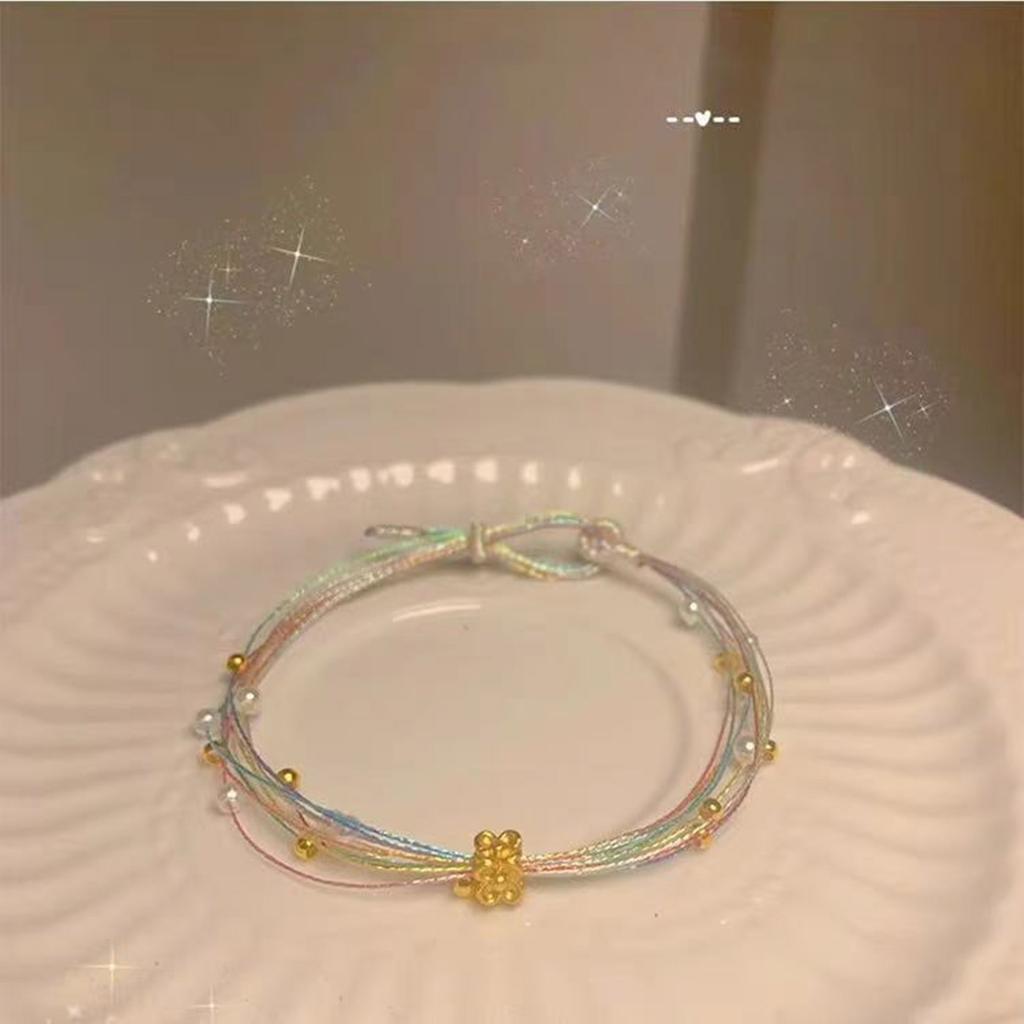 Stylish Handmade Colorful Friendship Bracelets Adjustable Handwoven Wristbands for Trendy Men and Women Daily Use