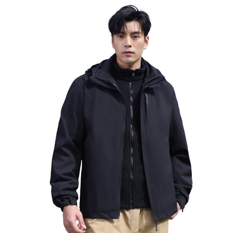 ROMON Men's 3-in-1 Versatile Windbreaker Jacket
