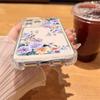 Floral Print Clear Slim Shockproof Case For iPhone 16 Pro 16E 15 Pro Max 14 13 12 11 Anti-Fall Soft Silicone Transparent Phone Cover
