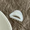 Acetic Acid Claw Clip Ponytail Hair Clip Solid Color Hair Clip Ponytail Shark Hair Claw Clip For Women Girls Hair Accessories