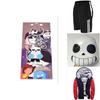 Undertale Sans Halloween Costume Hoodie Shorts Mask Socks Gloves Keychain**