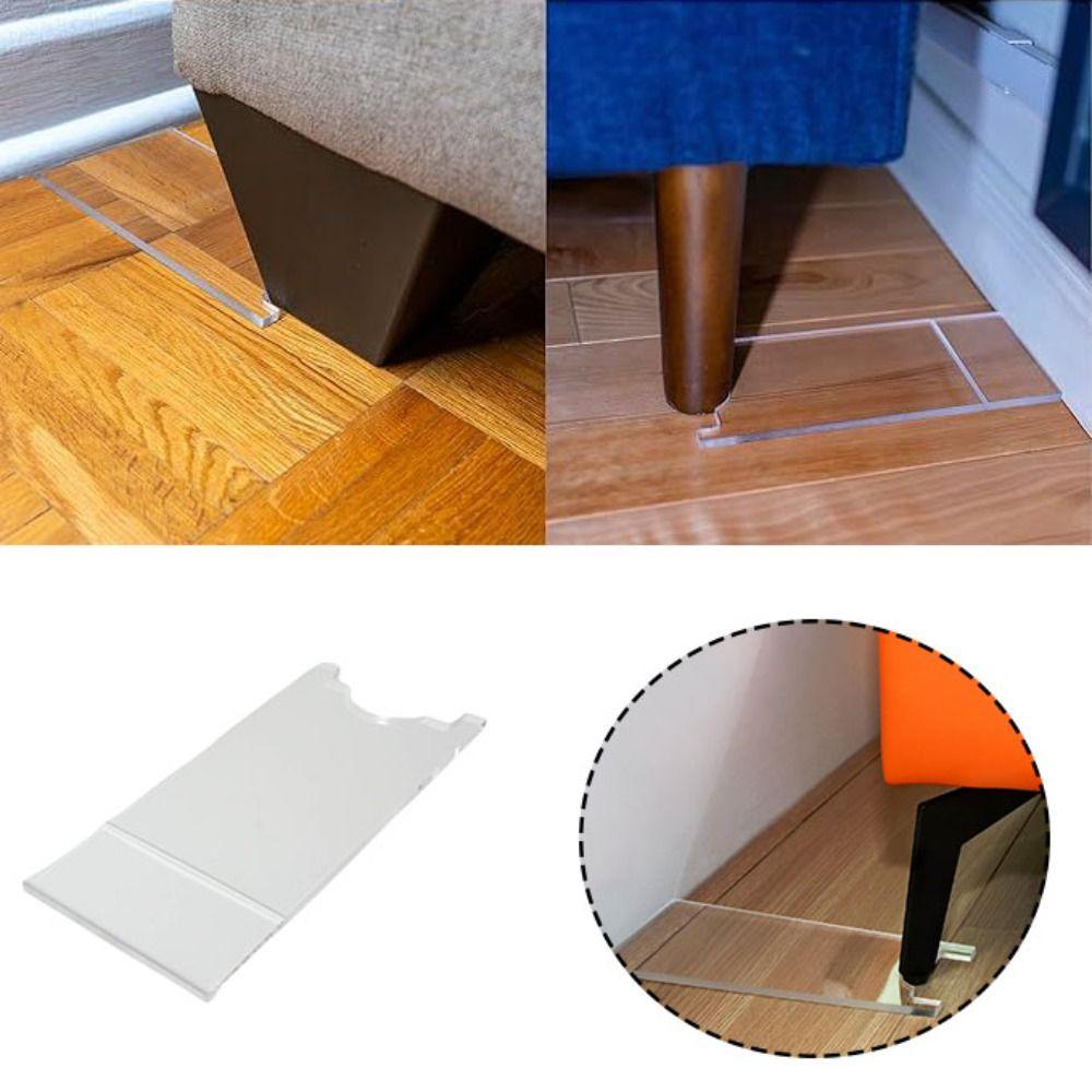 Verstellbarer Sofastopper Schadensverhütung Wandabstandshalter Schützt Wände Möbelstopper Tisch