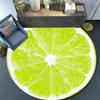 Cartoon Print Round Area Rug,Carpet Rug for Living Room Bedroom Sofa Playroom Decor,Non-slip Floor Mat