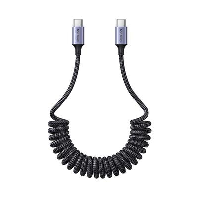 Ugreen Einziebares Dual-USB-C PD 100W Schnellladekabel für das Auto