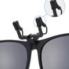 2 szt. Modne ultralekkie okulary przeciwsłoneczne TR z klipsem dla kierowców, okulary noktowizyjne, unisex, podróżne okulary przeciwsłoneczne