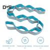Yoga Stretching Strap with 11 Loop Physical Therapy Pilates Ballet Dance Body Leg Stretcher Elastic Band Home Gym Workout Resistance Band