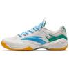 Anta Mesh Cushioning Low top Badminton Shoes Men's White Blue 912624401F-1