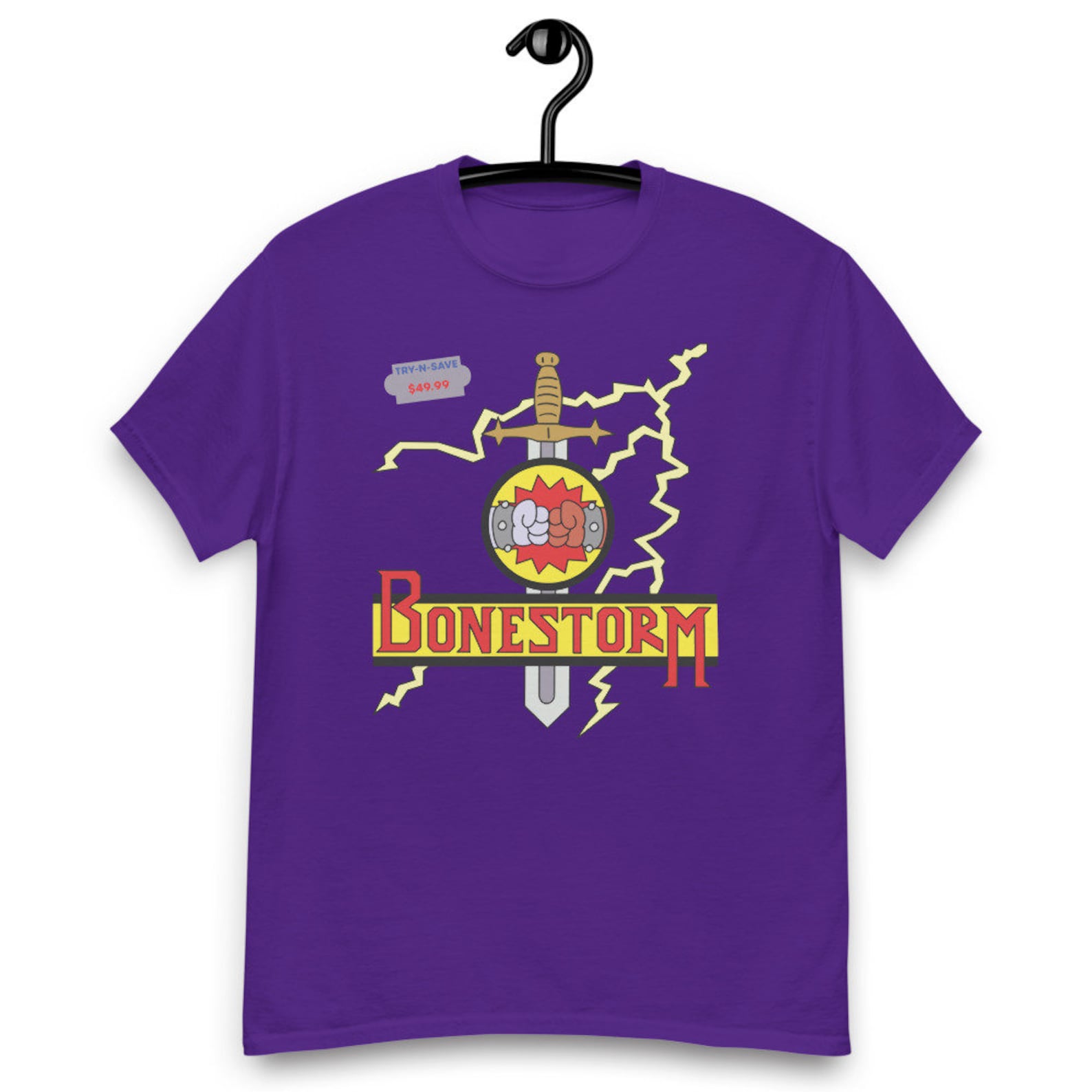 Bonestorm Video Game T-shirt XL
