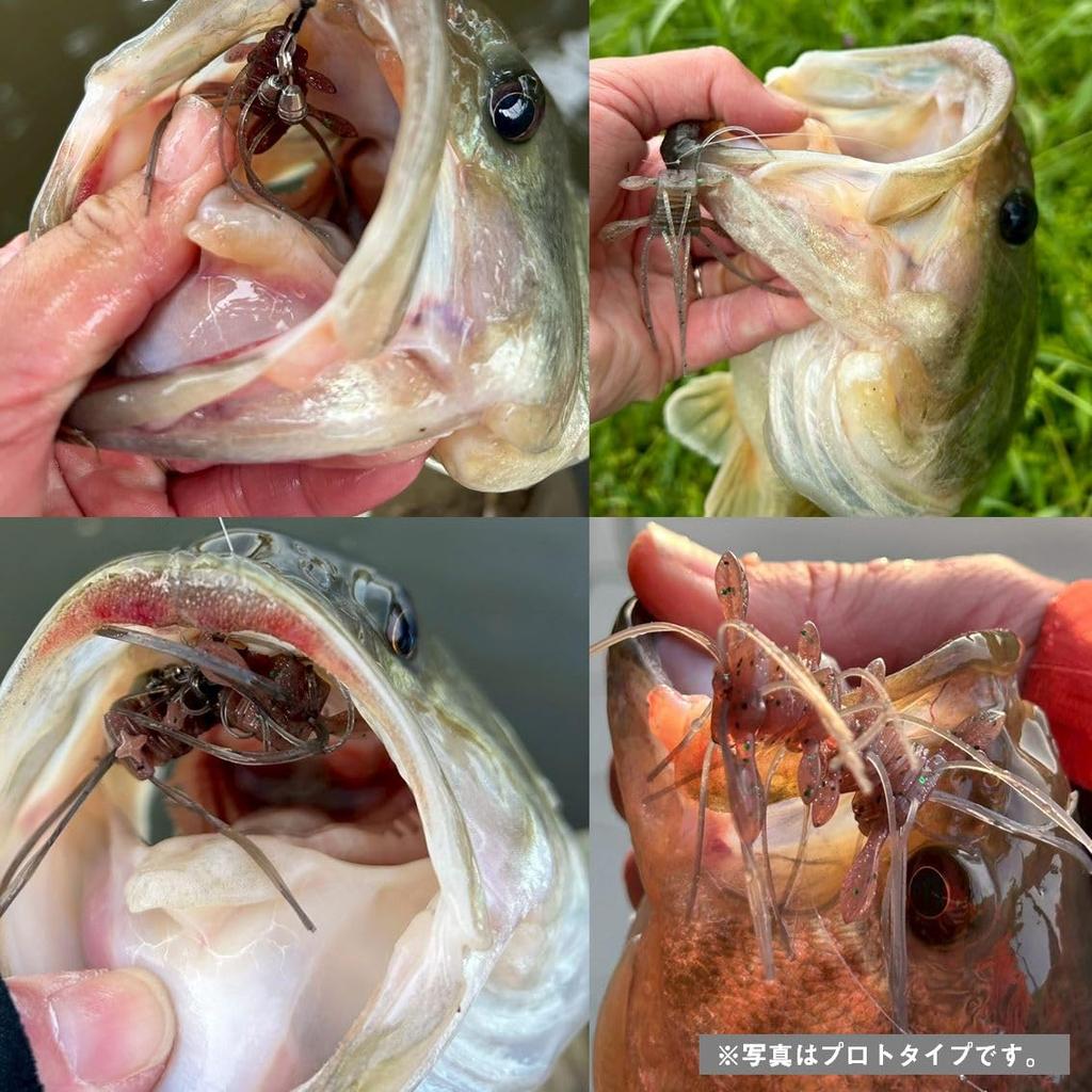 Daiwa Bass Worm STEEZ Quad Force Pink (DAIWA)