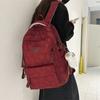 Stone Texture Pattern Student's Schoolbag Large Capacity Unisex Backpack