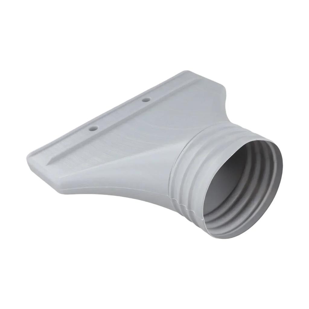 22x25x2cm Flat Hose Adapter Hose Connector Versatile Connection High-Quality Plastic Minimal Height Optimal Air Circulation