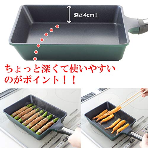 Super Belfina Premium Square Multi-Pan, IH Compatible, Glass Lid, with Peeler