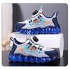 Summer Boys Sports Shoes Kids Sneakers Boys Breathable Mesh Trendy Shoes With Rotating Button Ideal For Active Children