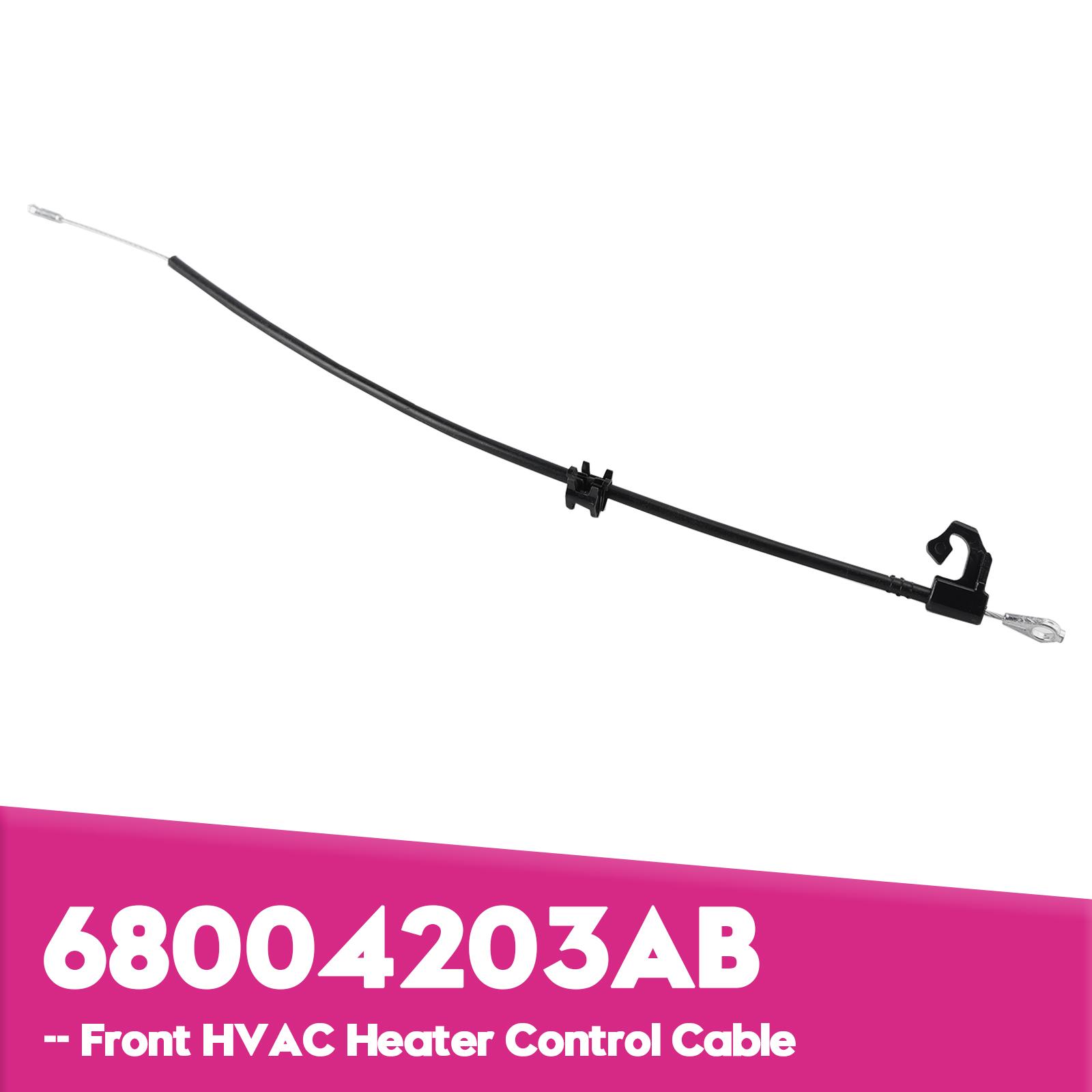 

Front HVAC Heater Control Cable 68004203AB for Jeep Wrangler 2007-2010