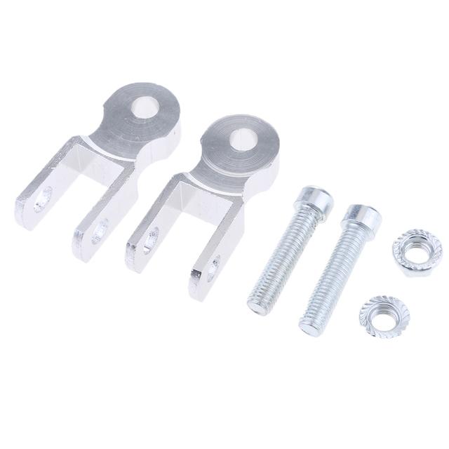 1Pair Motorcycle Rear shock absorber heightening pad Shock Absorber Height Extender Riser With screw For Dirt Bike Scooter Moped
