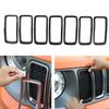 For Jeep Renegade     Front Bumper Grid Grille Erts Racing Grill Frame Trim ABS Black