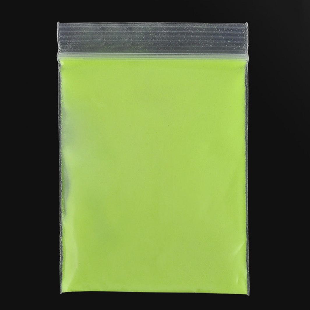 

Разноцветный флуоресцентный порошок для декора жёлтый