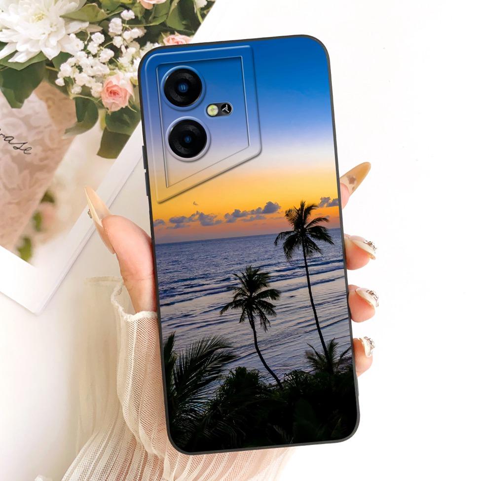 For Tecno Pova Neo3 Case Luxury Fashion Cool Kawaii Cute Painted Silicone Funda For Techno Pova Neo 3 LH6n Casing
