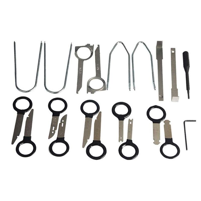 20 Pcs Practical Car Speaker Disassembly Tool Set Automobile Stereo Removal Radio Keys Remove Tools Repair Modification