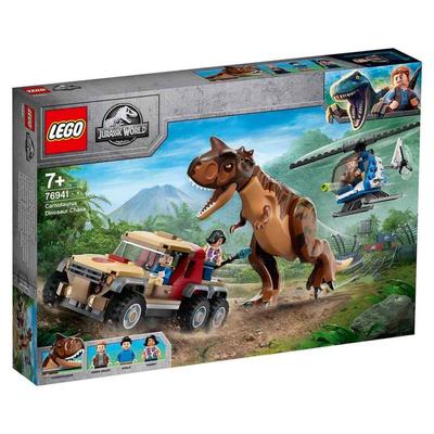 LEGO Jurský svět Carnotaurus Chase 76941 Toy Block Dárek Dinosaur Cartoon pro chlapce a dívky od 7 let