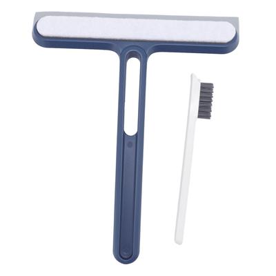 Handheld Glass Squeegee Multifunctional Anti Slip Cleaning Squeegee for Bathroom Floor