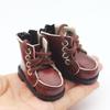 Brown/Black Doll Shoes Leather Material Fashion Boots New Casual Wear Shoes  20cm Cotton Doll