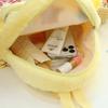 Creative Ins Cute Yellow Cheese Bag Sweet Girl Versatile Storage Small Backpack Student Going Backpack