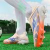 Men Football Boots New Original Field Resistant Match Male Soccer Shoes Sneakers  Grass Sports Fast Football Shoes Long Spikes