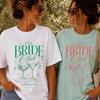 Comfort Colors Benutzerdefiniertes Junggesellinnenabschieds-T-Shirt, Braut Club T-Shirt, Nashville Junggesellinnenabschied T-Shirt, Personalisiertes Brautjungfern-Team T-Shirt, Geschenk für die Brautparty