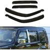 In-Channel Rain Guards Compatible With 2001-2005 Sport Trac 1997-2001 Mercury Mountaineer 1991-2001 Explorer Side Window Visor Wind Deflector Vent