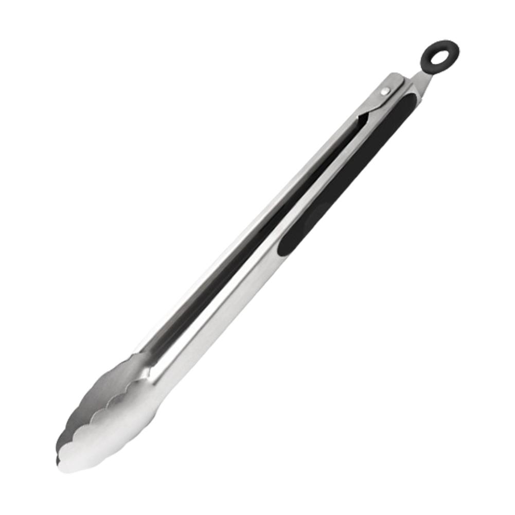 

Кухонные щипцы из нержавеющей стали с длинной ручкой, щипцы для барбекю, зажимы для мяса, кондитерские щипцы, зажим для мяса для барбекю, щипцы для барбекю, кухонный инструмент для готовки M серебряный