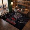Slipknot Personalisierter Kristall-Samt-Teppich, Benutzerdefinierter Namens-Text Weicher Anti-Rutsch-Teppich für Wohnzimmer Schlafzimmer