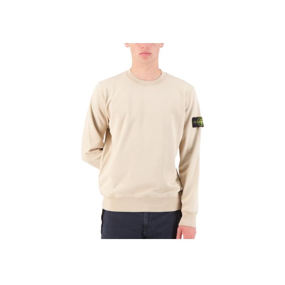 Stone Island Solid Color Crew Neck