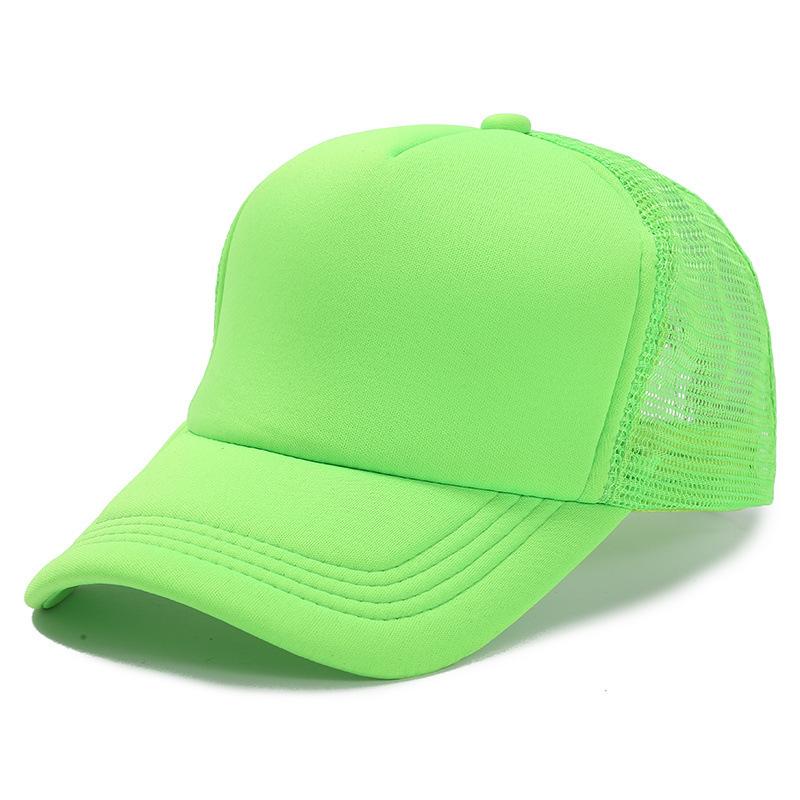 Hat Men's Spring Summer Korean Edition Trendy Men's Light Board Mesh Hat Fashion Baseball Hat Versatile Cap Truck Hat Solid Color Women