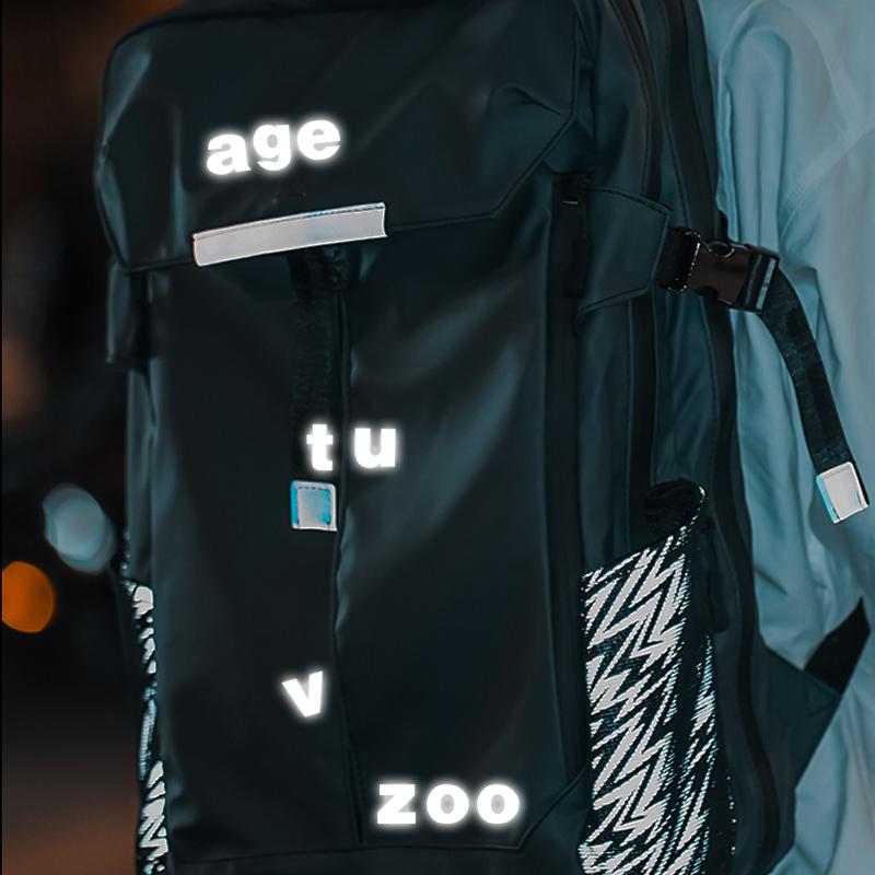 Reflective Appliques On Clothes 26 Letters Alphabet Clothing Badges Patches DIY Reflective Fabric Garment Accessory Heat Transfer New Washable