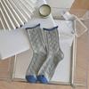 Women's Autumn and Winter New Style Design Sense Trend Color College Wind Tube Stack Socks
