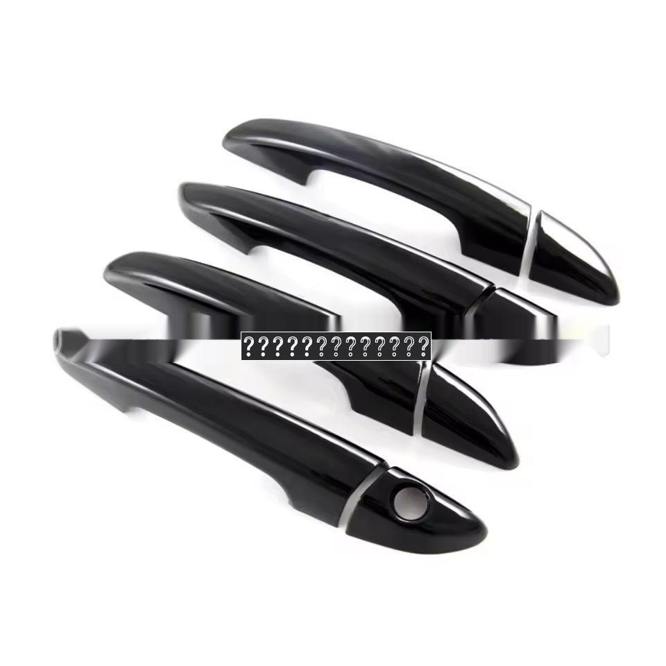 Glänzend schwarze Türgriff-Aufkleber für Hyundai Sonata 2015-2019 (Neunte Generation)