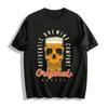 Authentic Brewing Co Skull Print Tee Original Recipe Casual Top Pure Cotton T-shirt