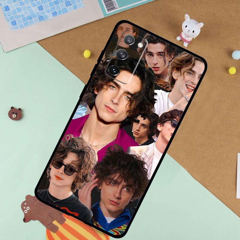 Timothee Chalamet Actor Soft Case For Samsung Galaxy S25 Ultra S9 S10 S20 FE S21 S22 S23 Plus S24 Ultra Funda Cover