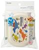 Skater Lunch 360ml Fluffy Made in Single Dishwasher and Microwave Dinosaur Picture Dinosaur Design for Children's Box, Capacity, Lid, Japan, Tier,