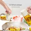 Leak-Proof Glass Dispenser: 2-in-1 Oil & Vinegar Spray Bottle, Soy Sauce & Seasoning Container