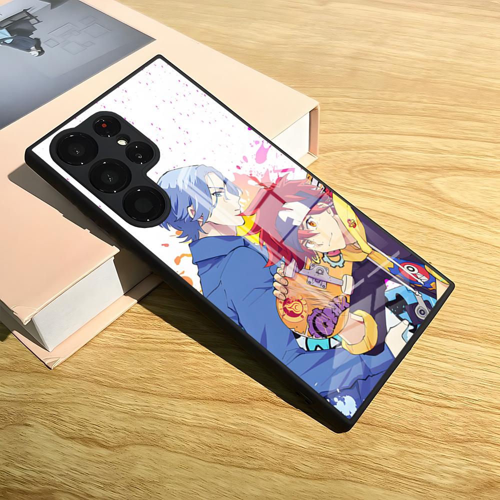 Boy S-Sk8 The Infinity Anime Phone Case For S25 Ultra Samsung S26 S24 Fe S22 S20 S23 21 Plus A54 A34 A53 A16 Glass Cover