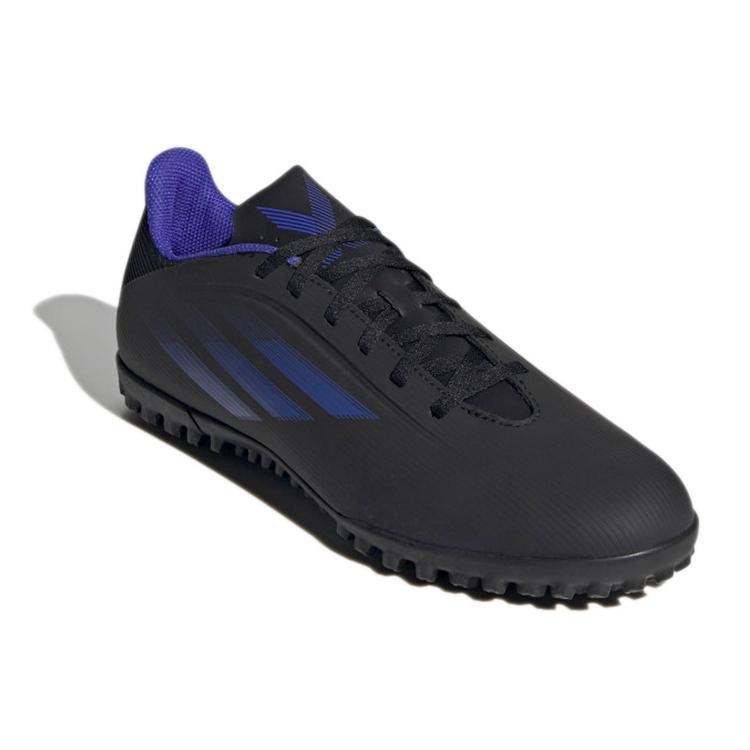 Adidas X Speedflow.4 Turf Core Black Sonic Ink FY3333
