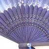 Art Craft Chinese Style Dance Hand Held Silk Fan Hand Held Flower Fan Folding Fan Photo Prop Tool