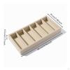 Sunglasses Storage Tray Velvet Display 5Slot Eyewear Organizer for Collectors,