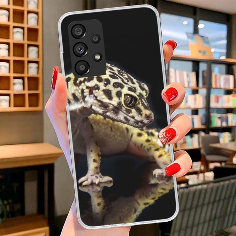 

Lizards Geckos Phone Case For Samsung Galaxy A17 A37 A57 A16 A26 A36 A56 A15 A25 A35 A55 A14 A24 A34 A54 A13 A23 A33 A53 Galaxy Samsung A35