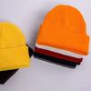 Unisex Solid Color Plain Adult Knit Hat, Warm Pullover Hip-Hop Hat, Ski Hat, Wool Hat
