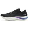 Cushioning Wear Resistant Rebound Low Top Sprint Running Shoes Men's Black White Sneakers 112455564-2