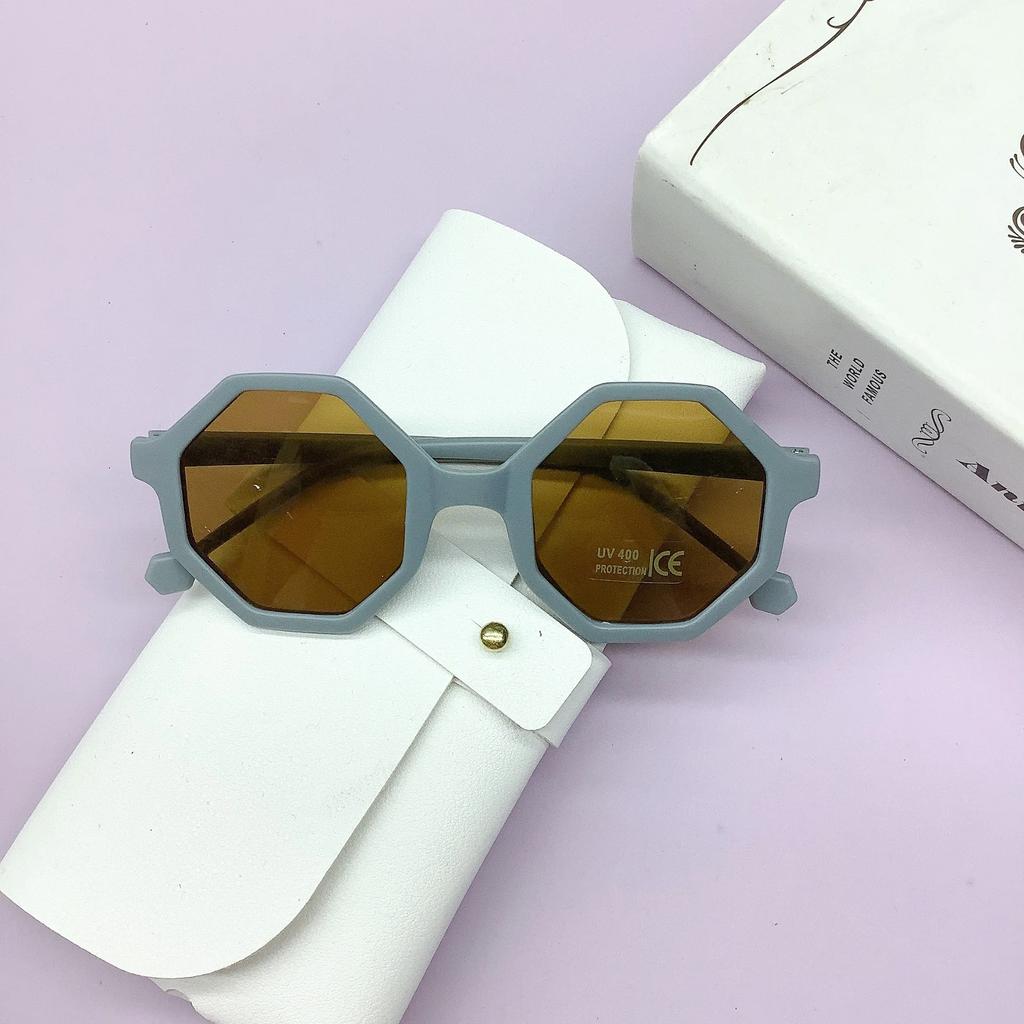 Children Classic Geometric UV400 Sunglasses Boy Girl Colors Outdoor Sun Protection Sunglasses Baby Fashion Shades Glasses Kids